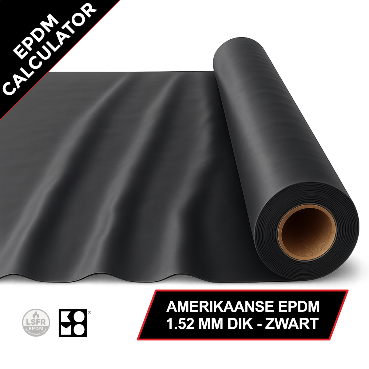 Redfox EPDM 1,52 mm FR 4,58 m