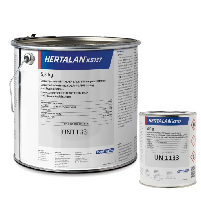 Hertalan KS137 EPDM contactlijm: Voor een onverwoestbare randafwerking